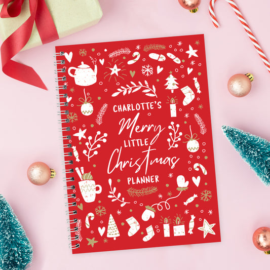 Personalised Christmas A5 Planner from Heartfelt Gifts