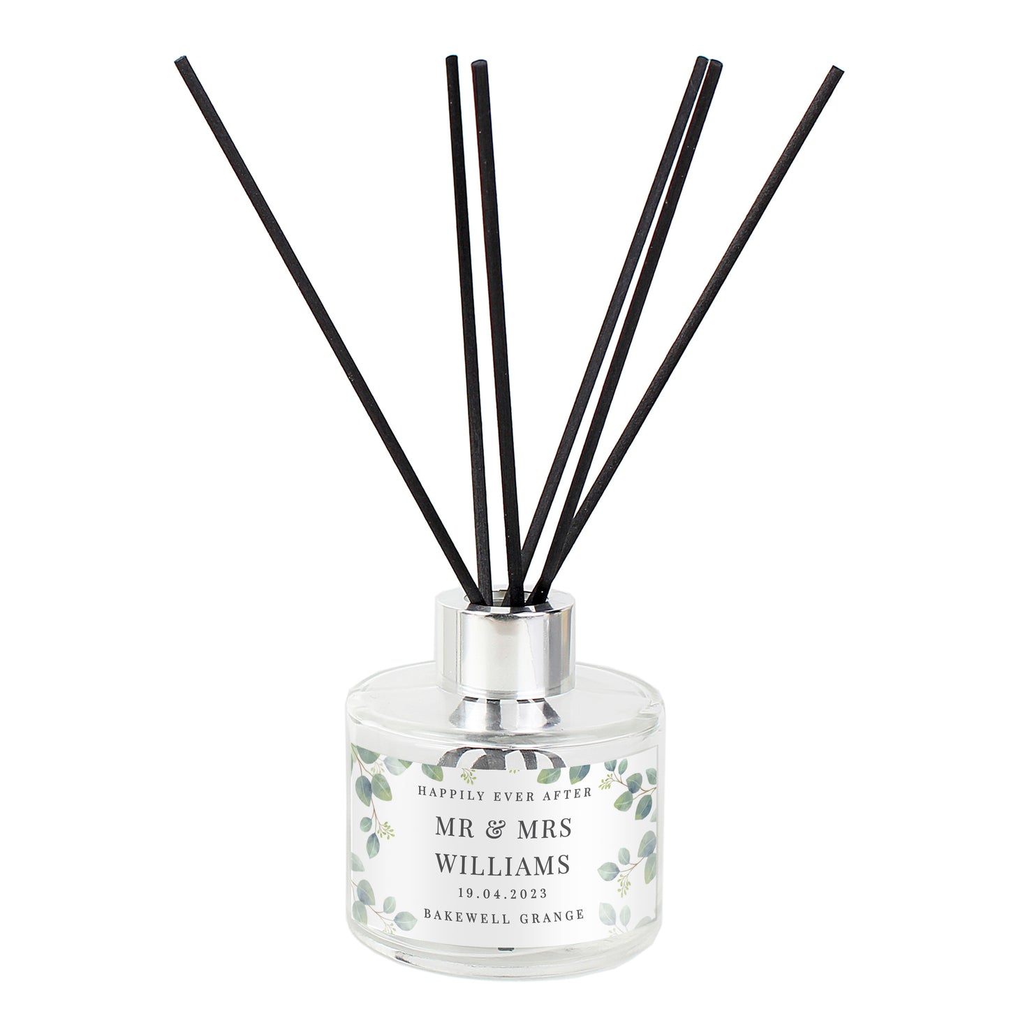 Personalised Botanical Free Text Reed Diffuser - image 5