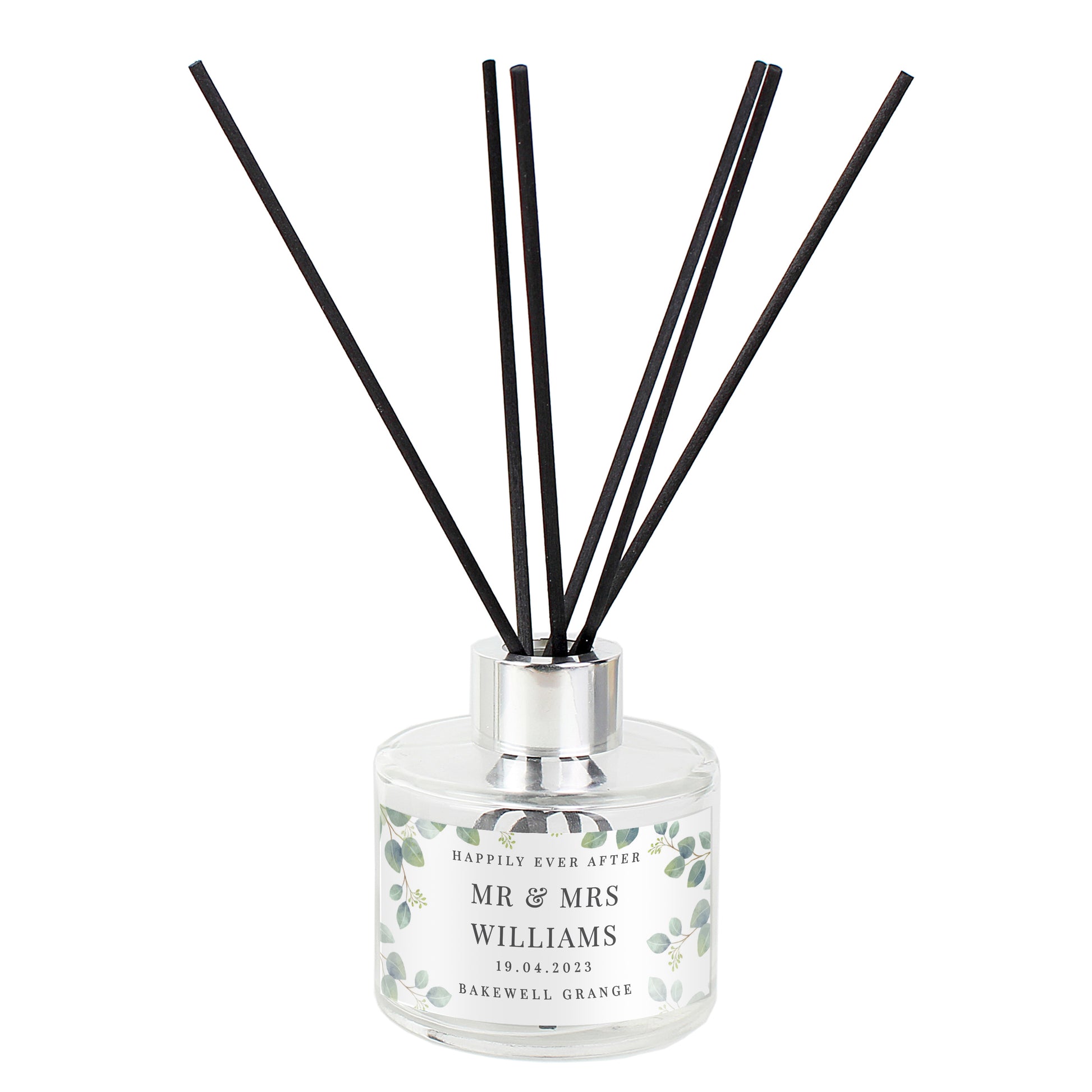 Personalised Botanical Free Text Reed Diffuser - image 5