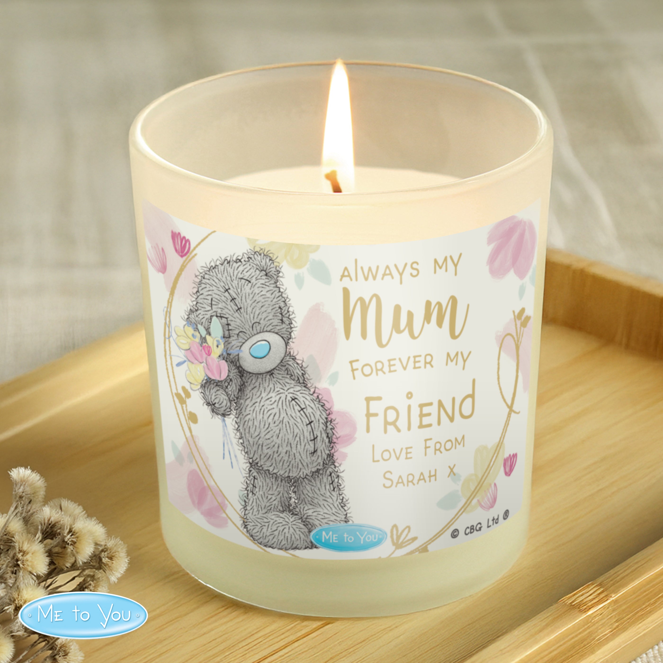 Personalised Me To You Forever My Friend Candle Jar from Heartfelt Gifts