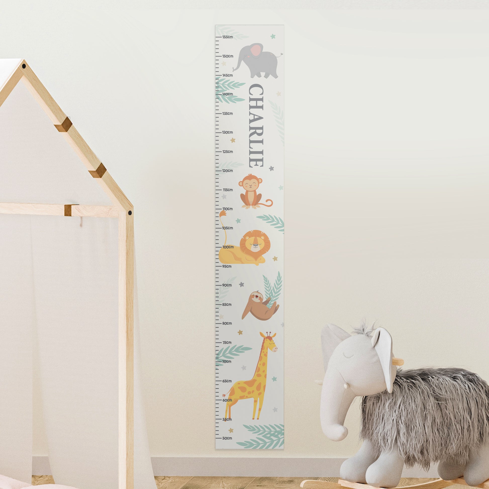Personalised Animal Height Chart from Heartfelt Gifts