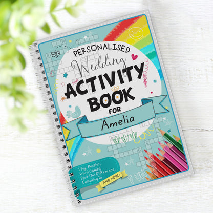 Personalised A5 Wedding Activity & Colouring Book - image 11