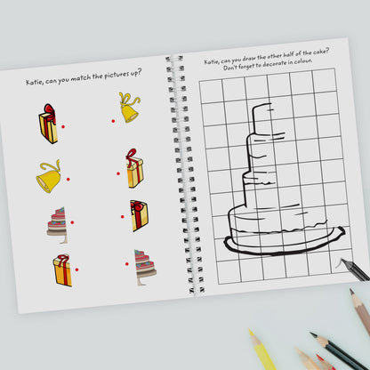 Personalised A5 Wedding Activity & Colouring Book - image 3