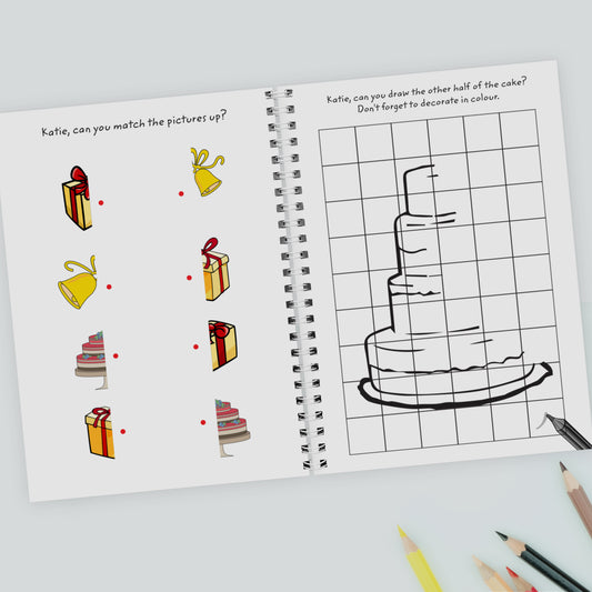 Personalised A5 Wedding Activity & Colouring Book - image 3