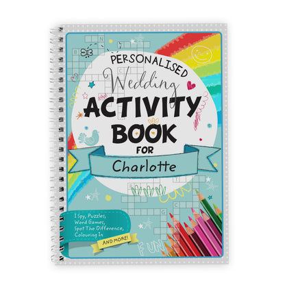 Personalised A5 Wedding Activity & Colouring Book - image 5