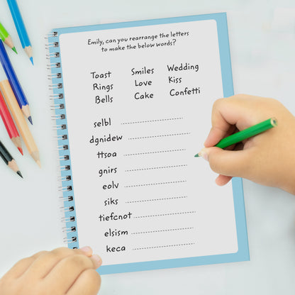 Personalised A5 Wedding Activity & Colouring Book - image 7