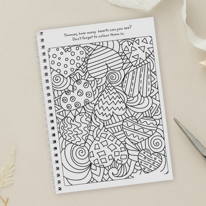 Personalised A5 Wedding Activity & Colouring Book - image 10