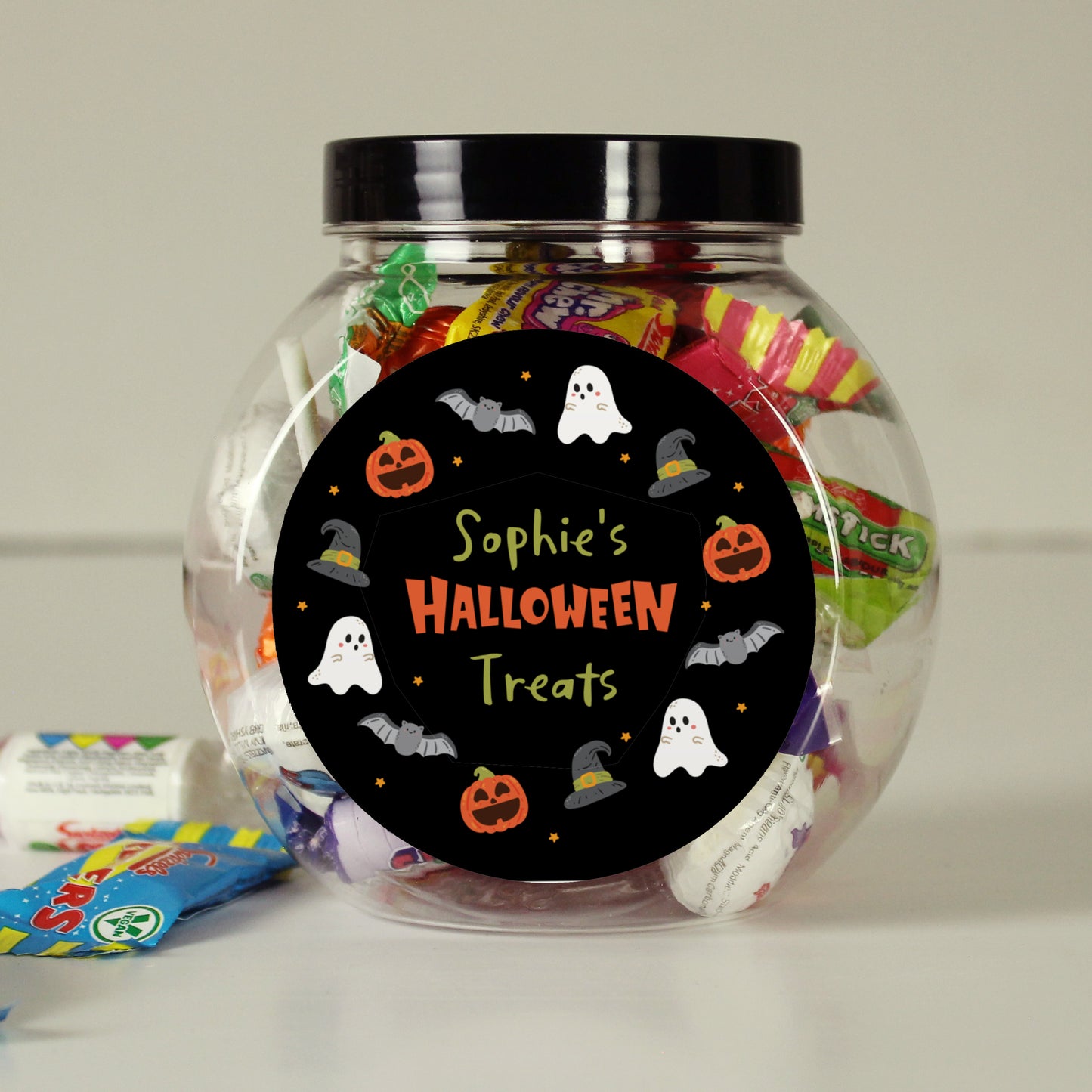 Personalised Halloween Sweets Jar - image 3