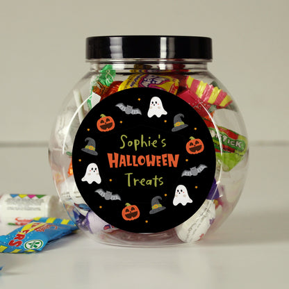 Personalised Halloween Sweets Jar - image 3