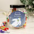 Personalised The Snowman Magical Adventure Sweet Jar from Heartfelt Gifts