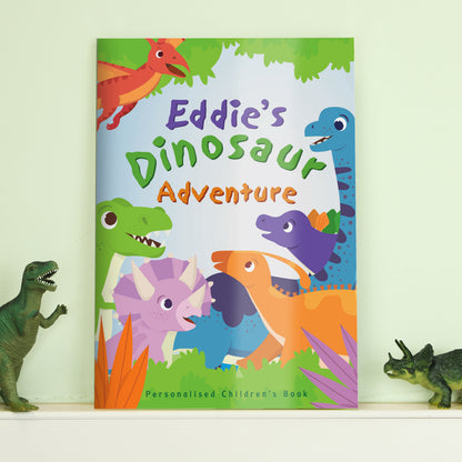 Personalised Dinosaur Adventure Story Book from Heartfelt Gifts
