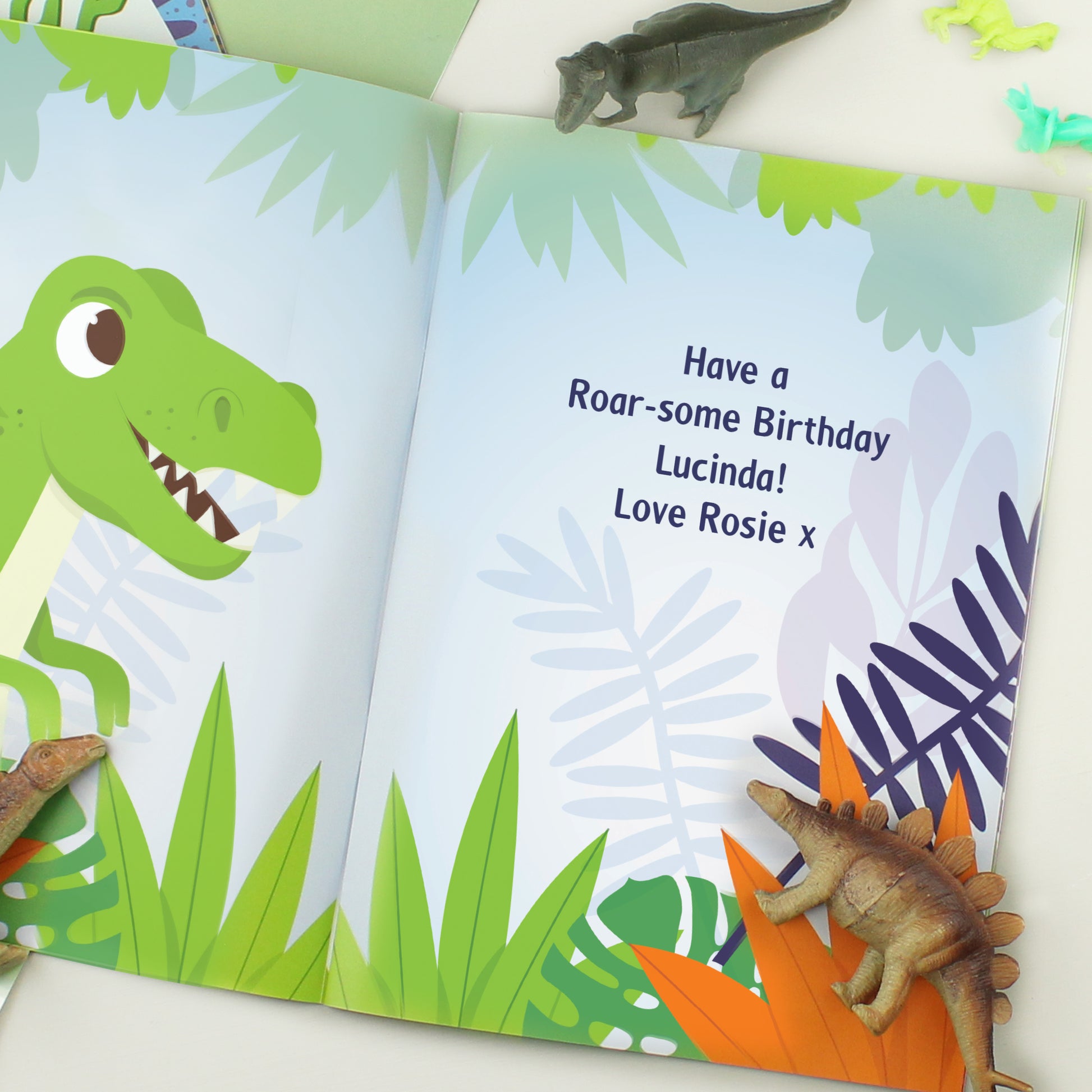 Personalised Dinosaur Adventure Story Book - image 4