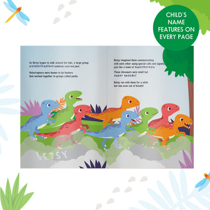 Personalised Dinosaur Adventure Story Book - image 10