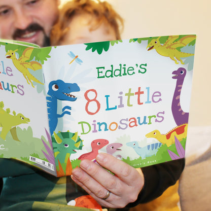 Personalised Dinosaur Book & Stacking Toy - image 6