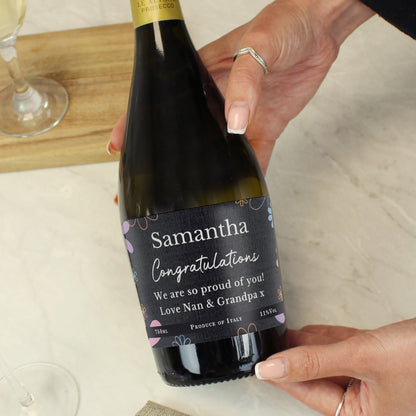 Personalised Daisy Prosecco - image 3