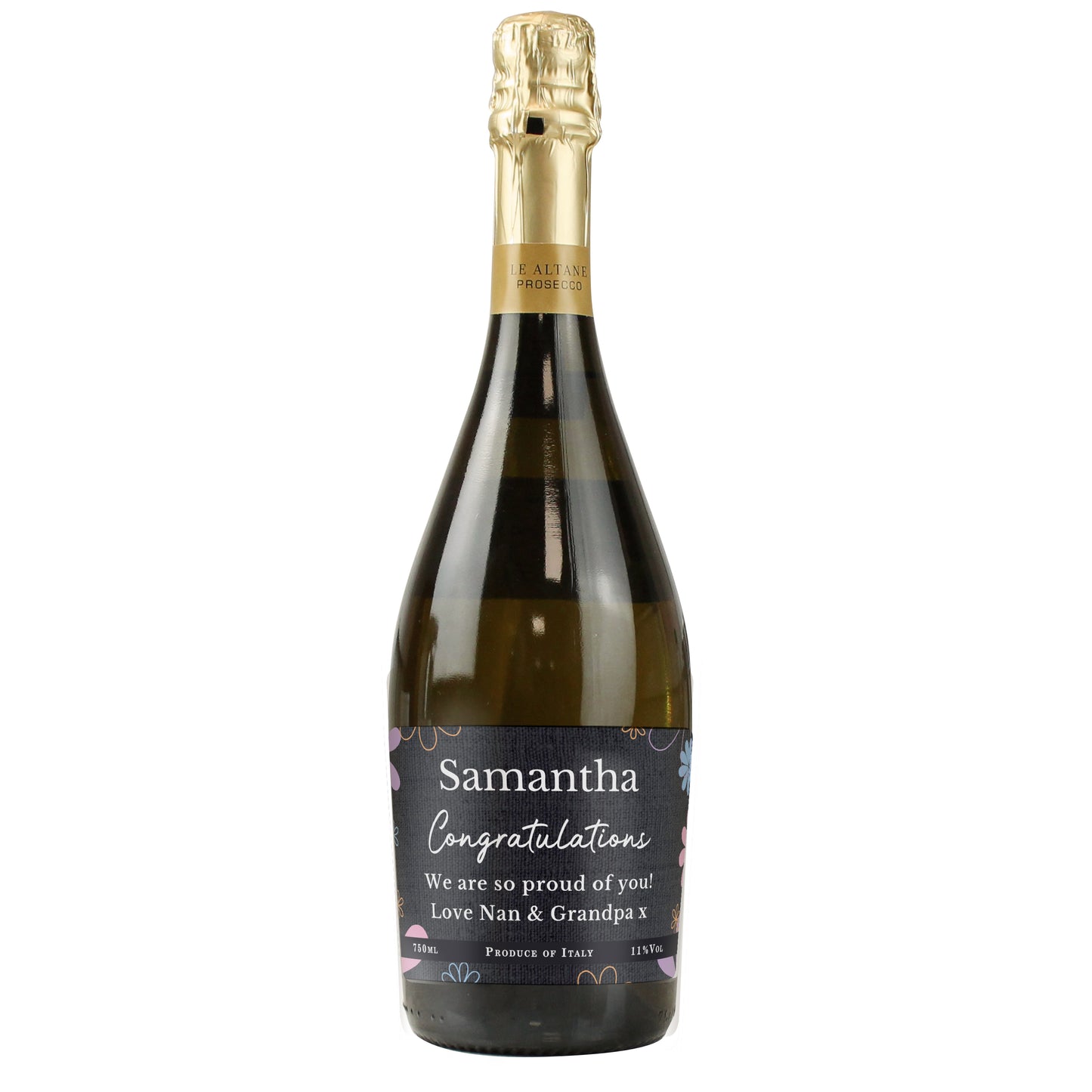 Personalised Daisy Prosecco - image 4