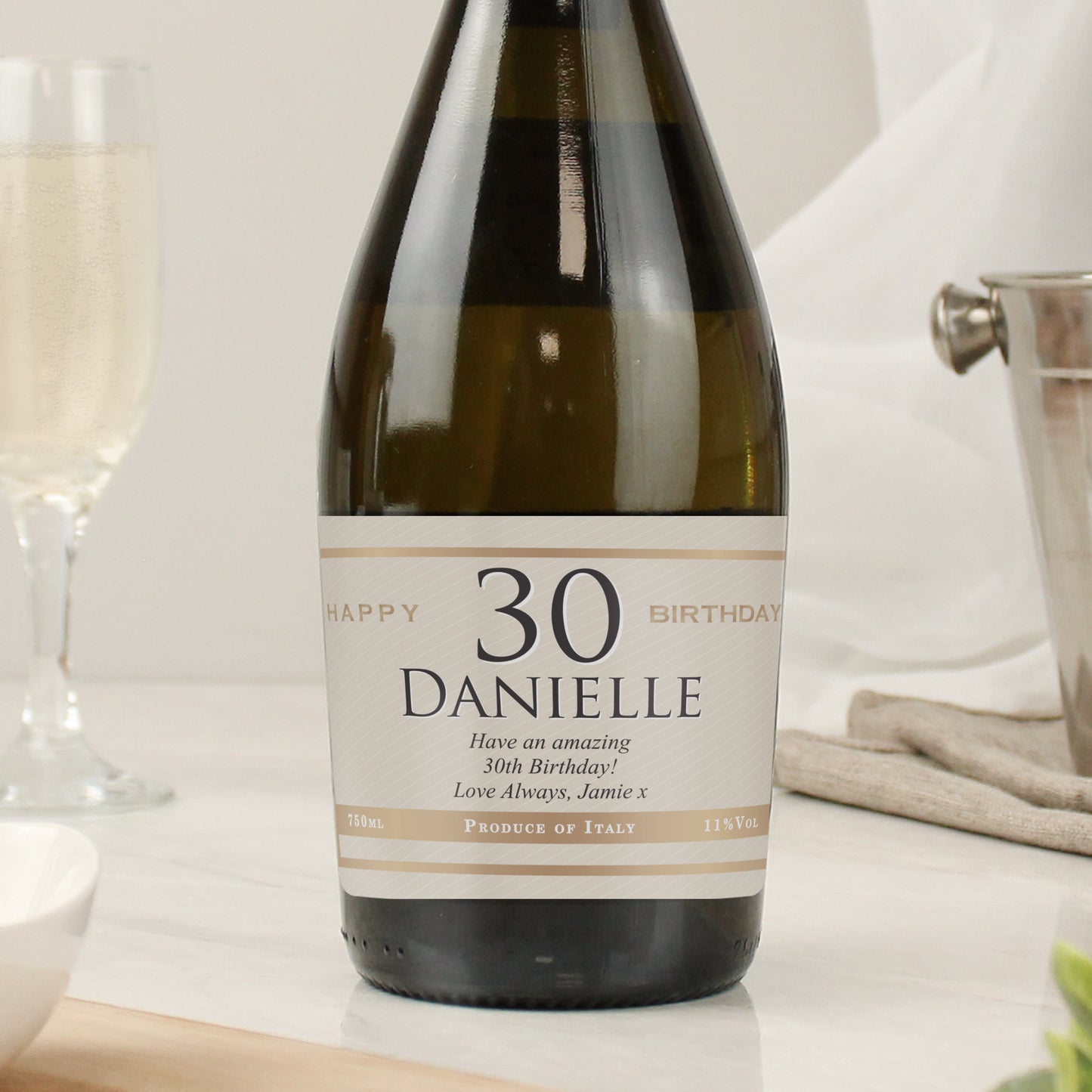 Personalised Big Age Birthday Prosecco - image 2