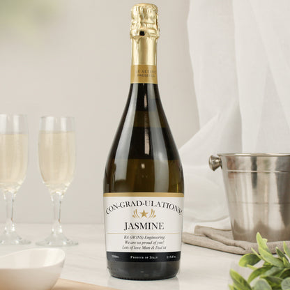 Personalised Classic Prosecco from Heartfelt Gifts