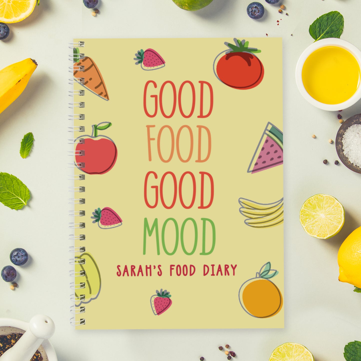 Personalised Food Diary from Heartfelt Gifts