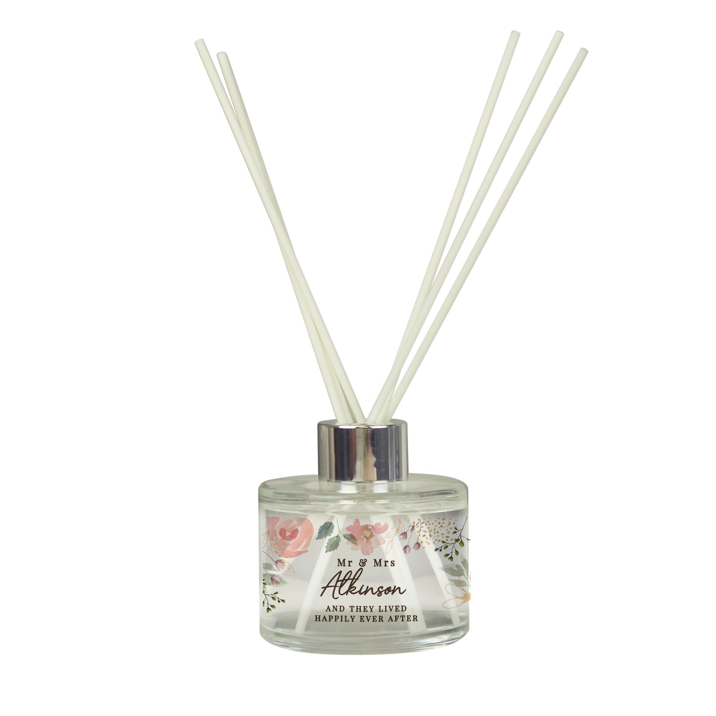 Personalised Floral Watercolour Reed Diffuser - image 5