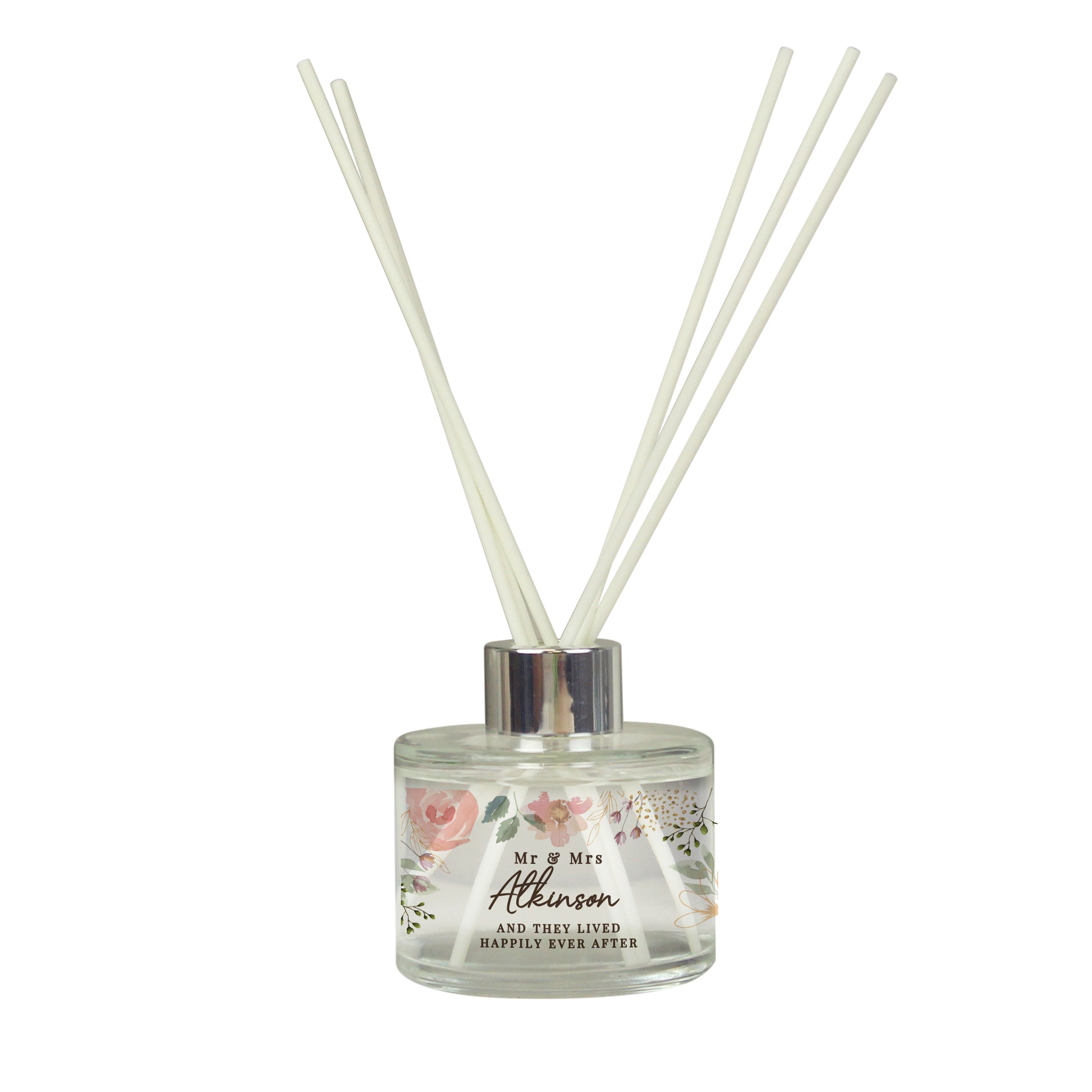 Personalised Floral Watercolour Reed Diffuser - image 5