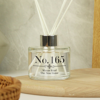 Personalised Elegant Diamond Reed Diffuser from Heartfelt Gifts