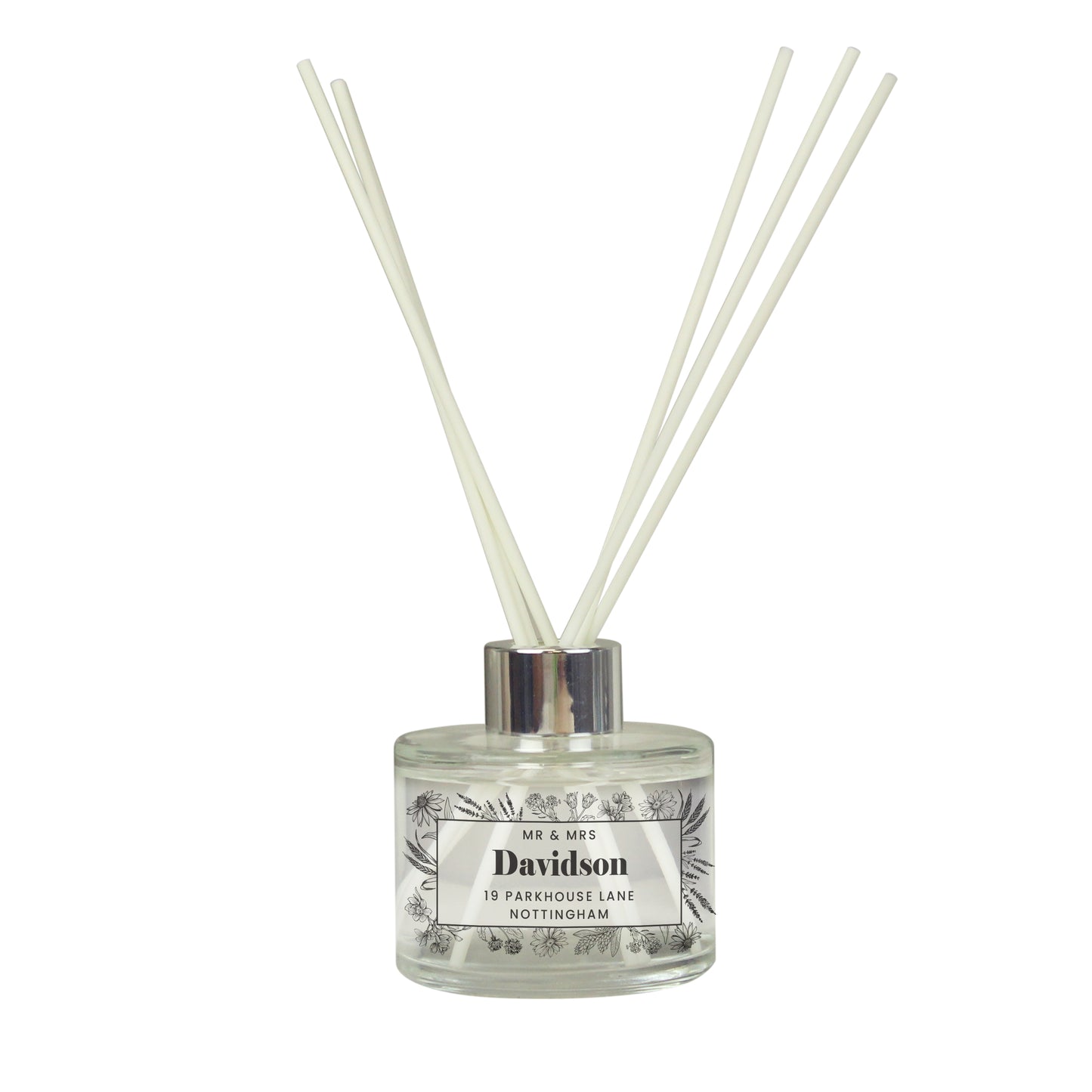 Personalised Black Foliage Reed Diffuser - image 5