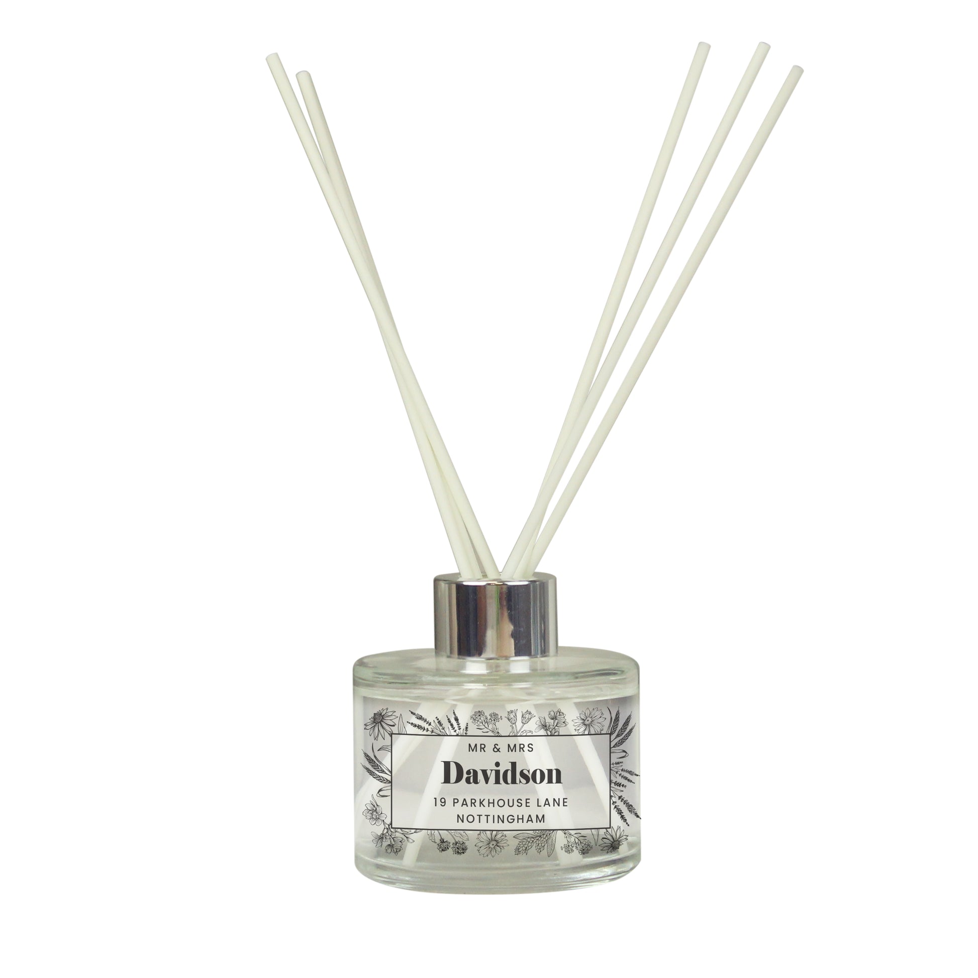 Personalised Black Foliage Reed Diffuser - image 5
