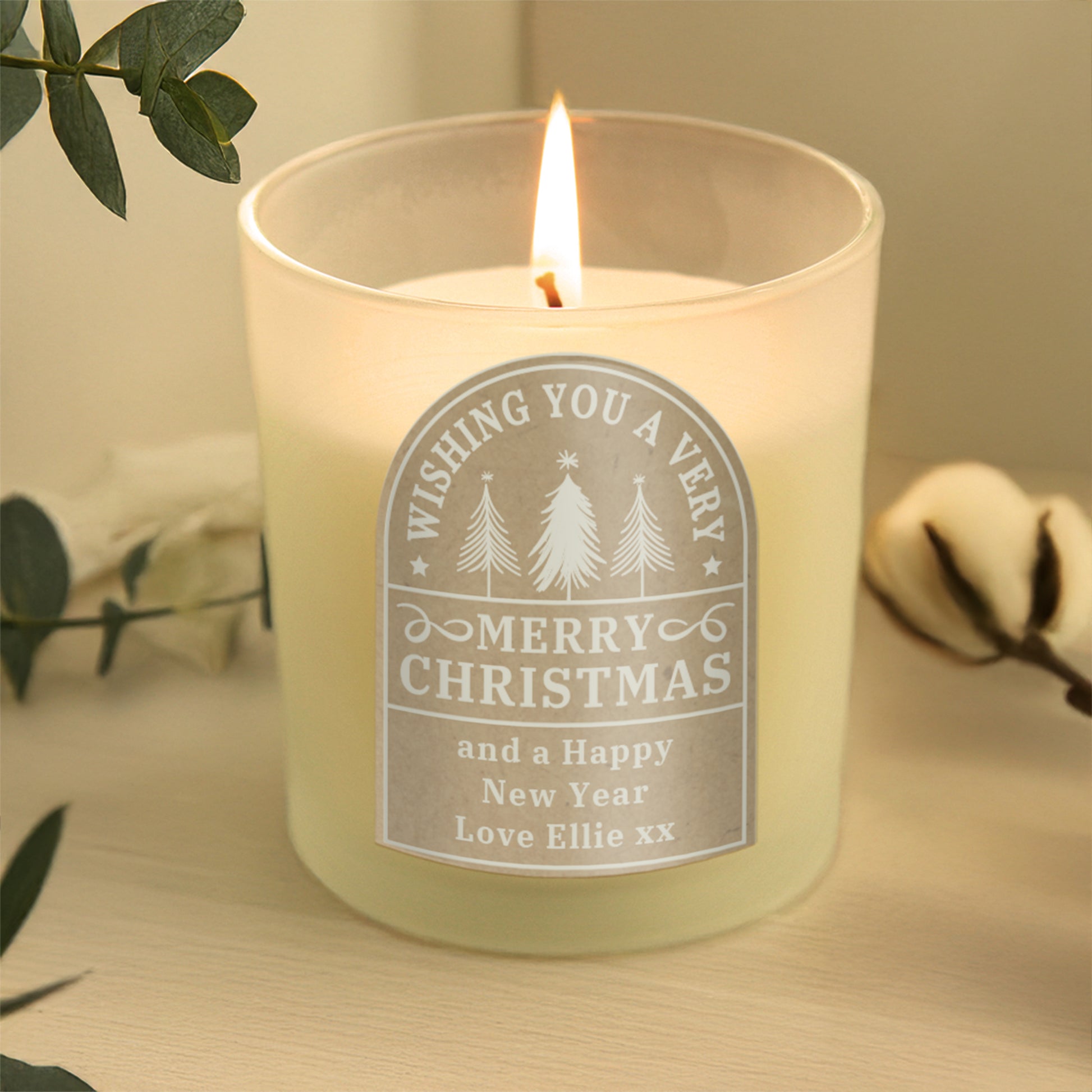 Personalised Christmas Candle Jar - image 3