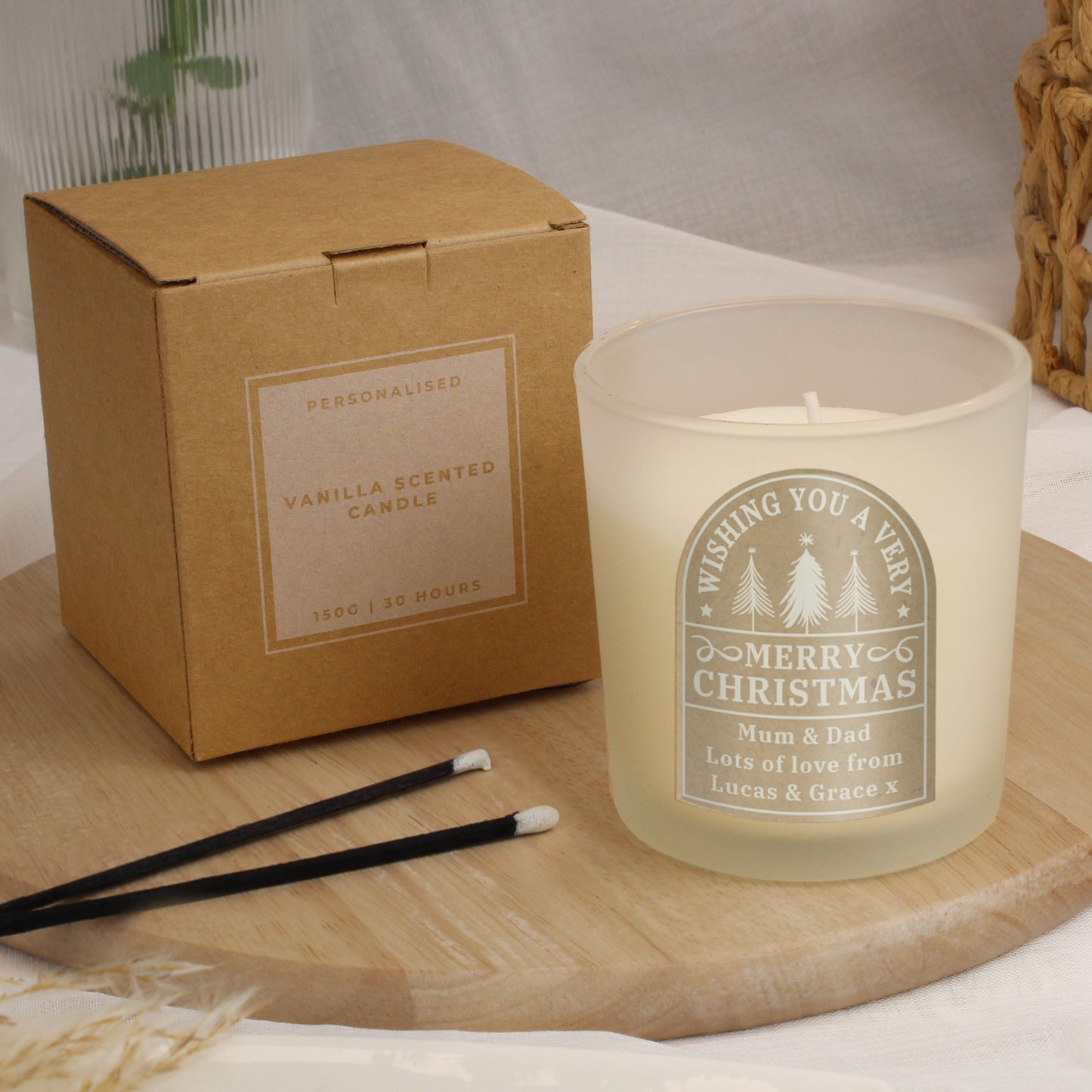 Personalised Christmas Candle Jar - image 4