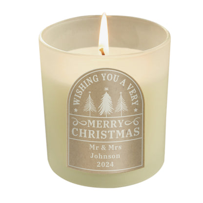 Personalised Christmas Candle Jar - image 5