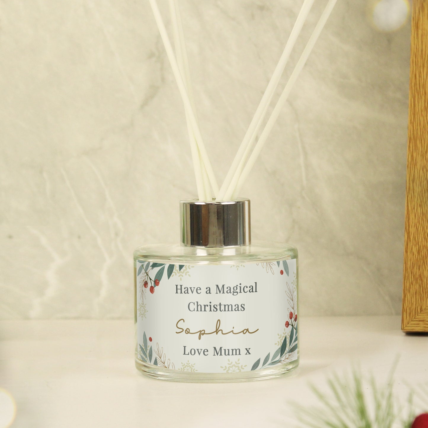 Personalised Christmas Foliage Diffuser - image 3