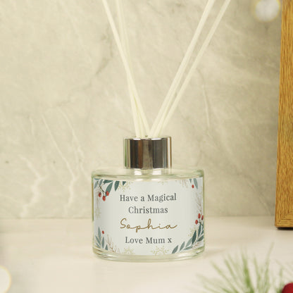Personalised Christmas Foliage Diffuser - image 3