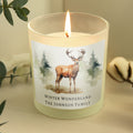 Personalised Watercolour Stag Candle Jar from Heartfelt Gifts