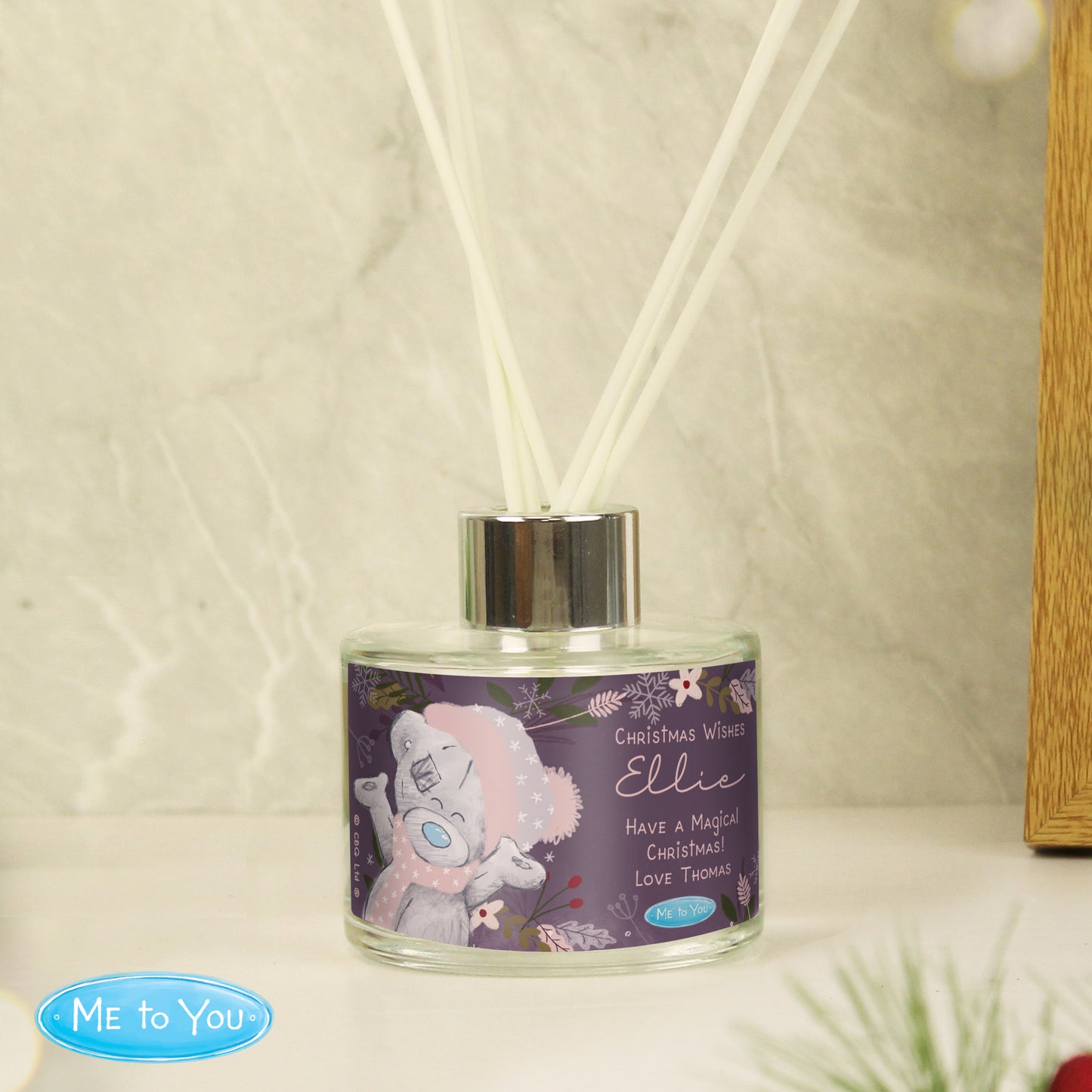 Personalised Me to You Cosy Winter Diffuser from Heartfelt Gifts