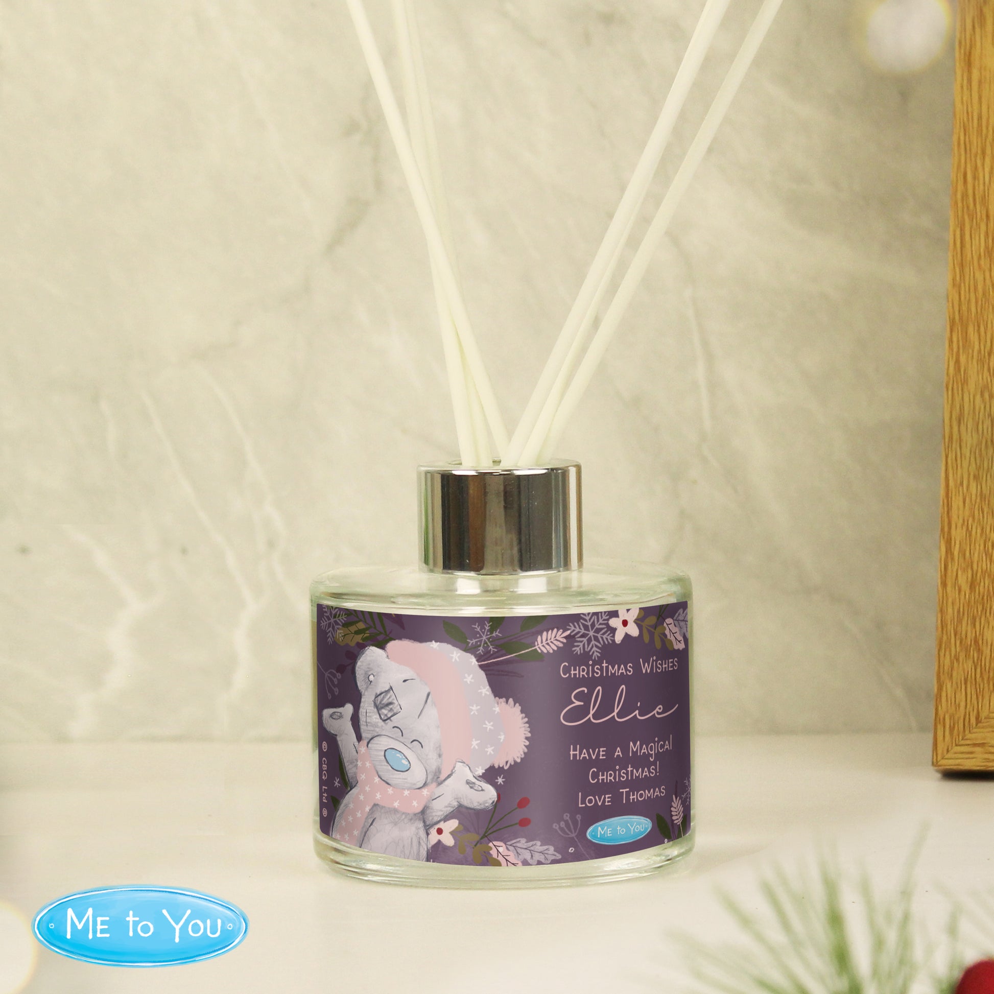 Personalised Me to You Cosy Winter Diffuser from Heartfelt Gifts