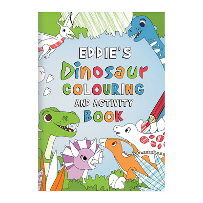 Personalised Dinosaur Colouring Book - image 5