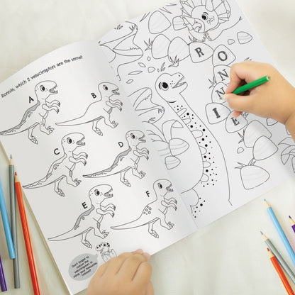 Personalised Dinosaur Colouring Book - image 7