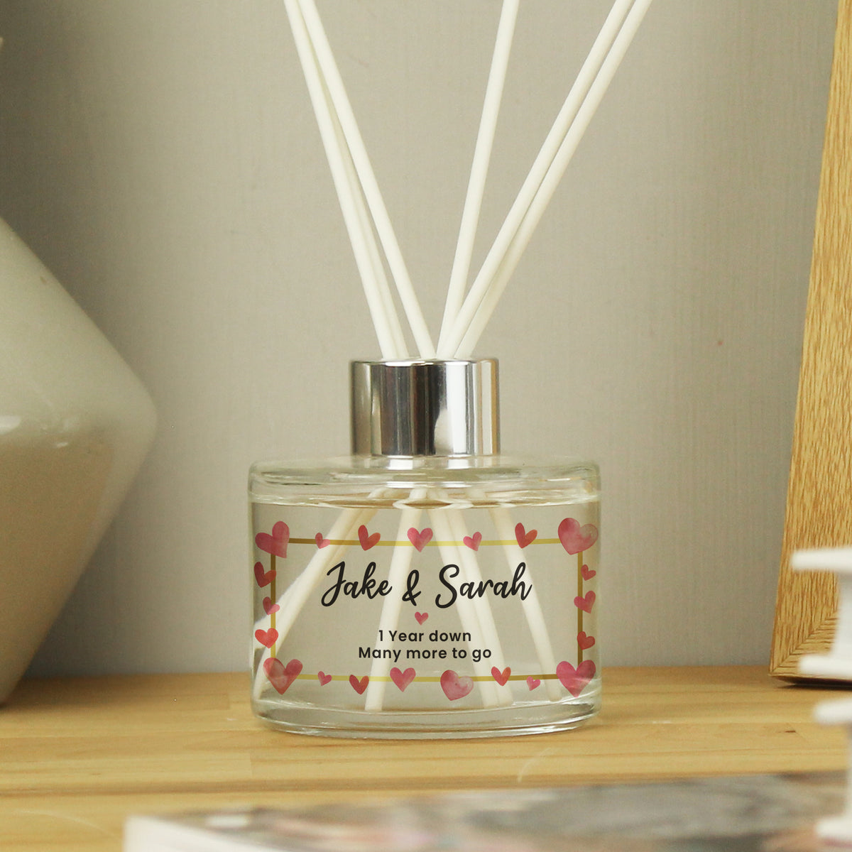 Personalised Hearts Diffuser - image 3