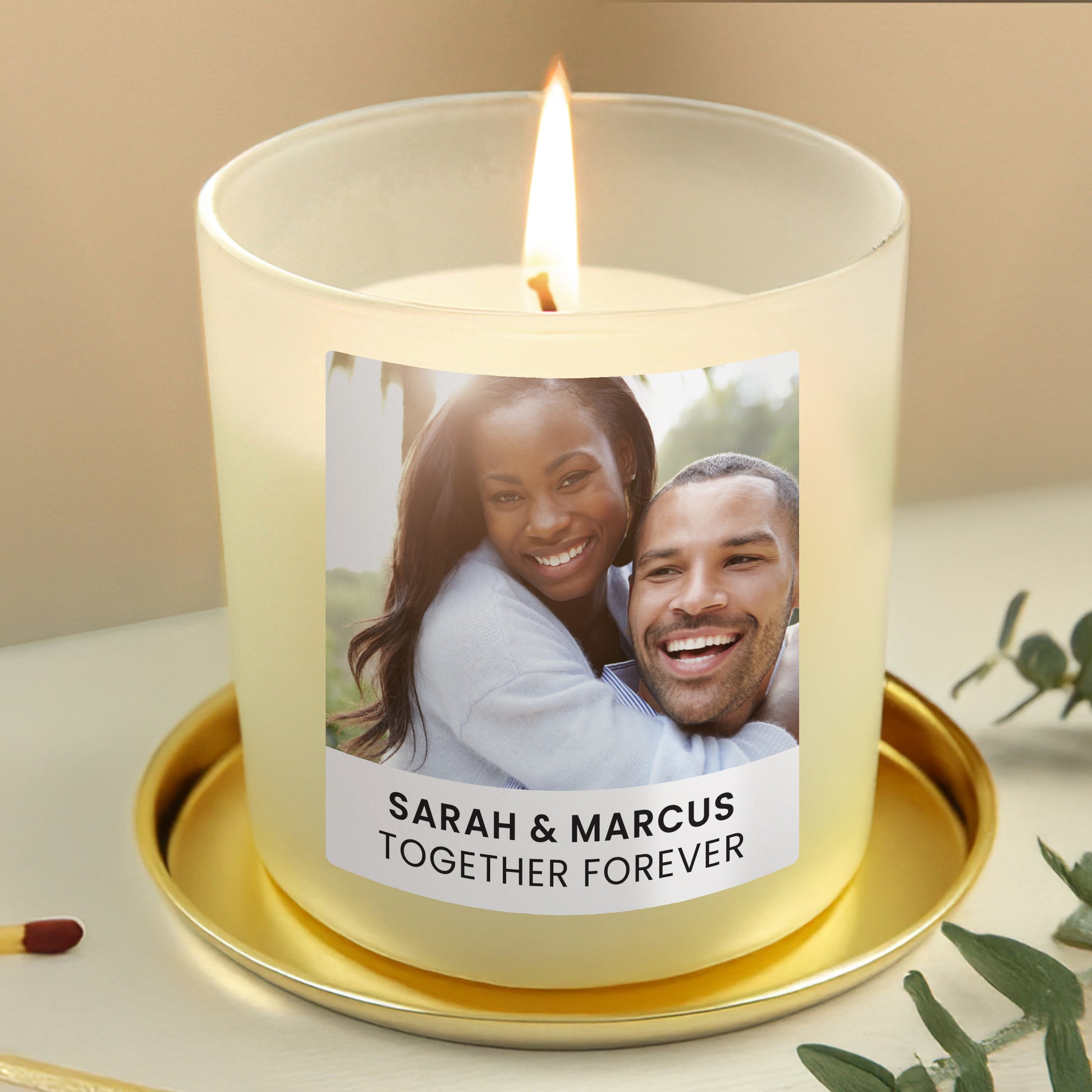 Personalised Photo Upload Candle Jar from Heartfelt Gifts