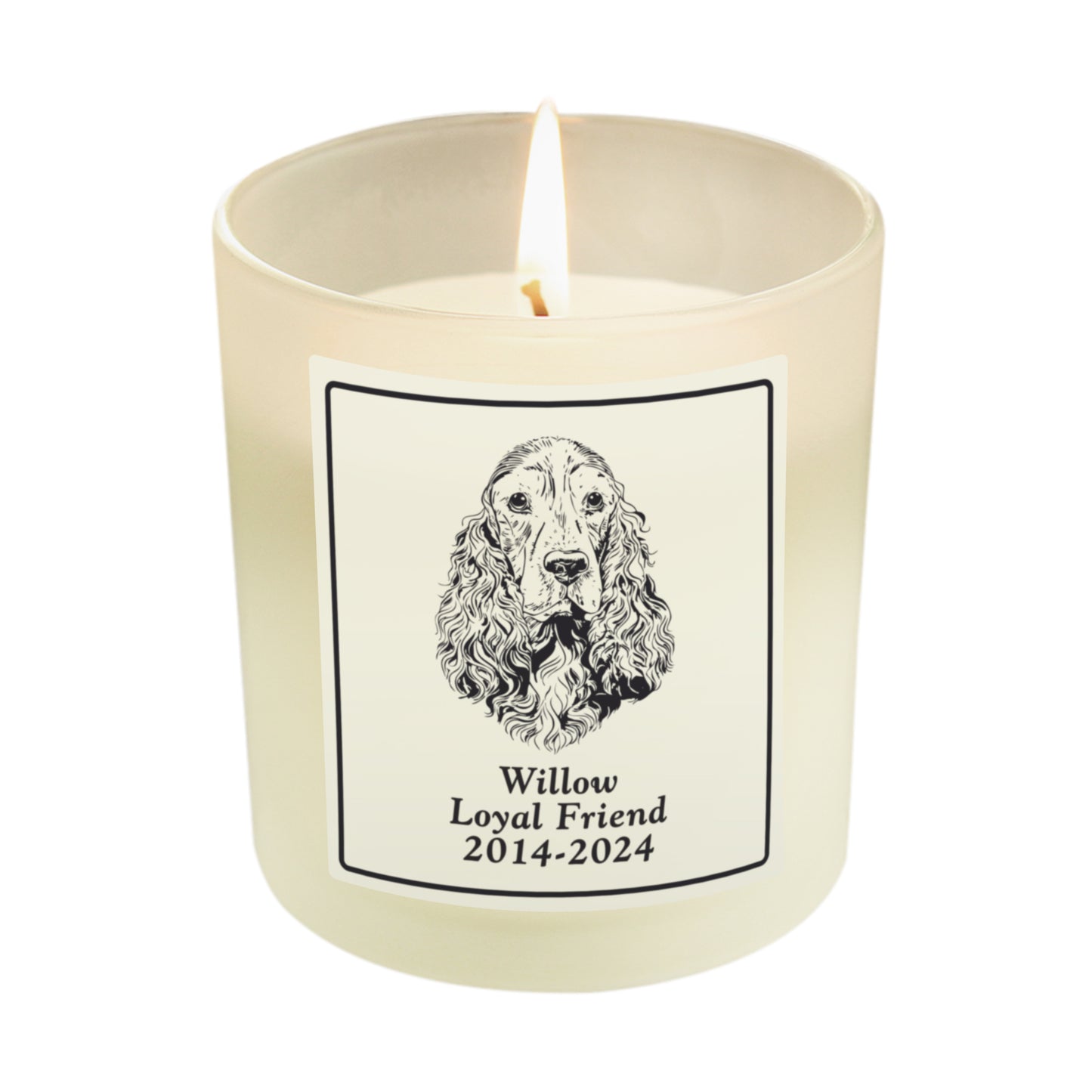 Personalised Dog Breed Candle Jar - image 5