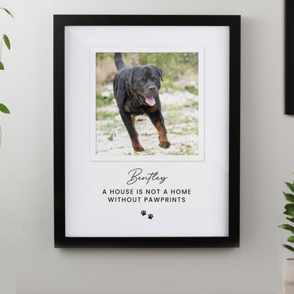 Personalised Pet Photo Upload Black Framed Print - image 3