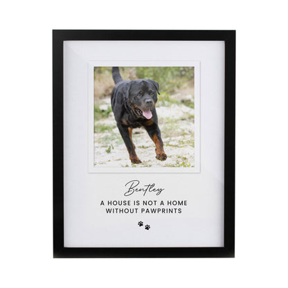 Personalised Pet Photo Upload Black Framed Print - image 4