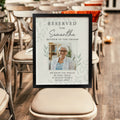 Personalised Reserved For Photo Upload Black Poster Frame from Heartfelt Gifts
