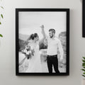 Personalised Photo Upload Black Poster Frame from Heartfelt Gifts