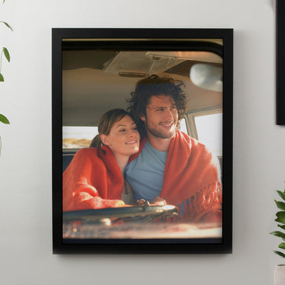 Personalised Photo Upload Black Poster Frame - image 3