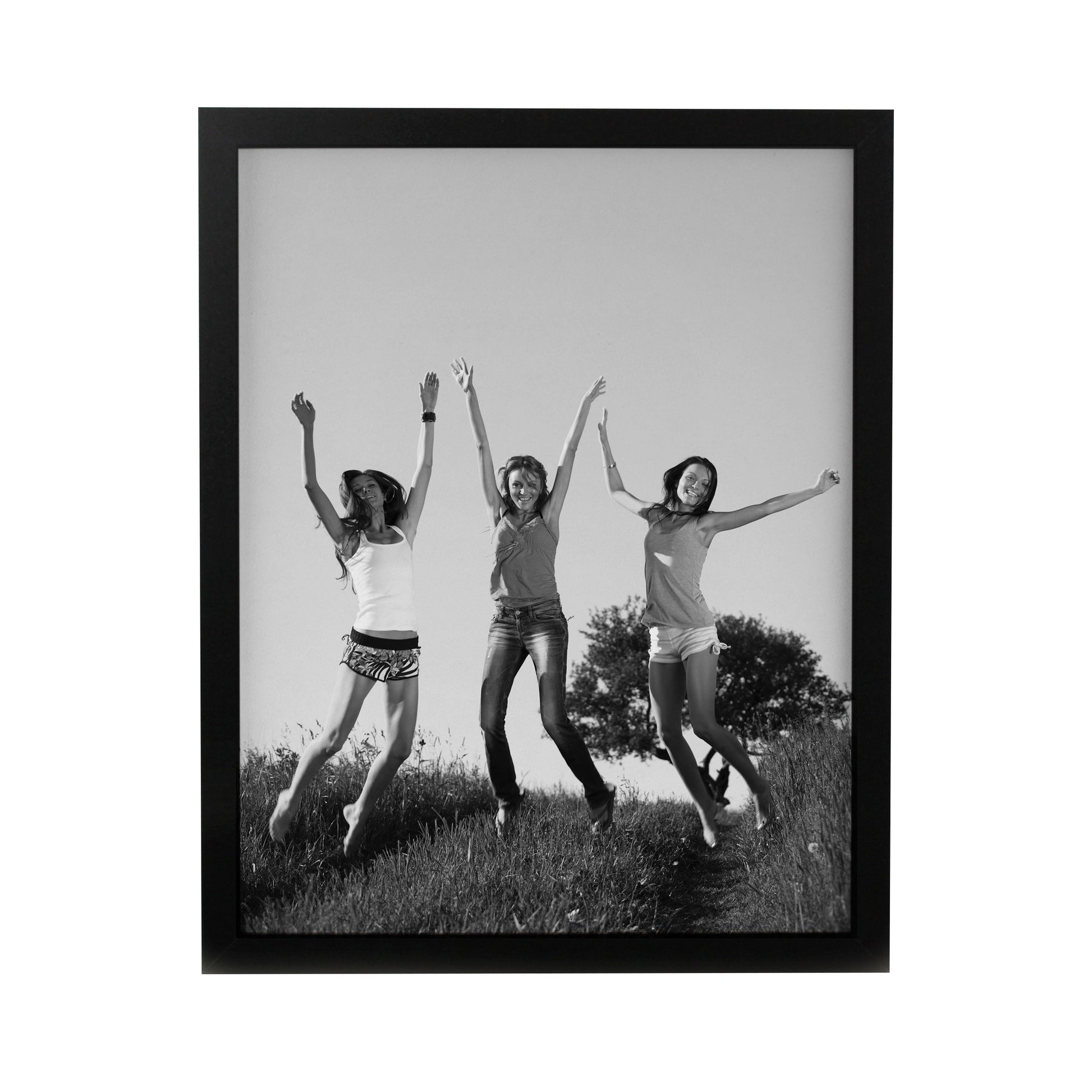 Personalised Photo Upload Black Poster Frame - image 5