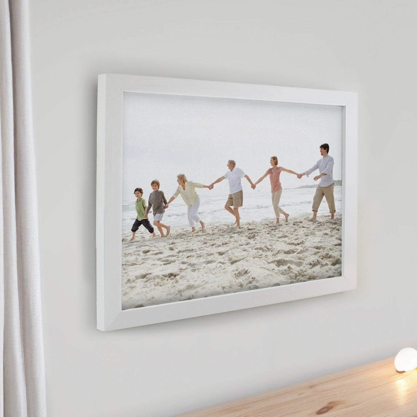 Personalised Photo Upload White Poster Frame - image 2