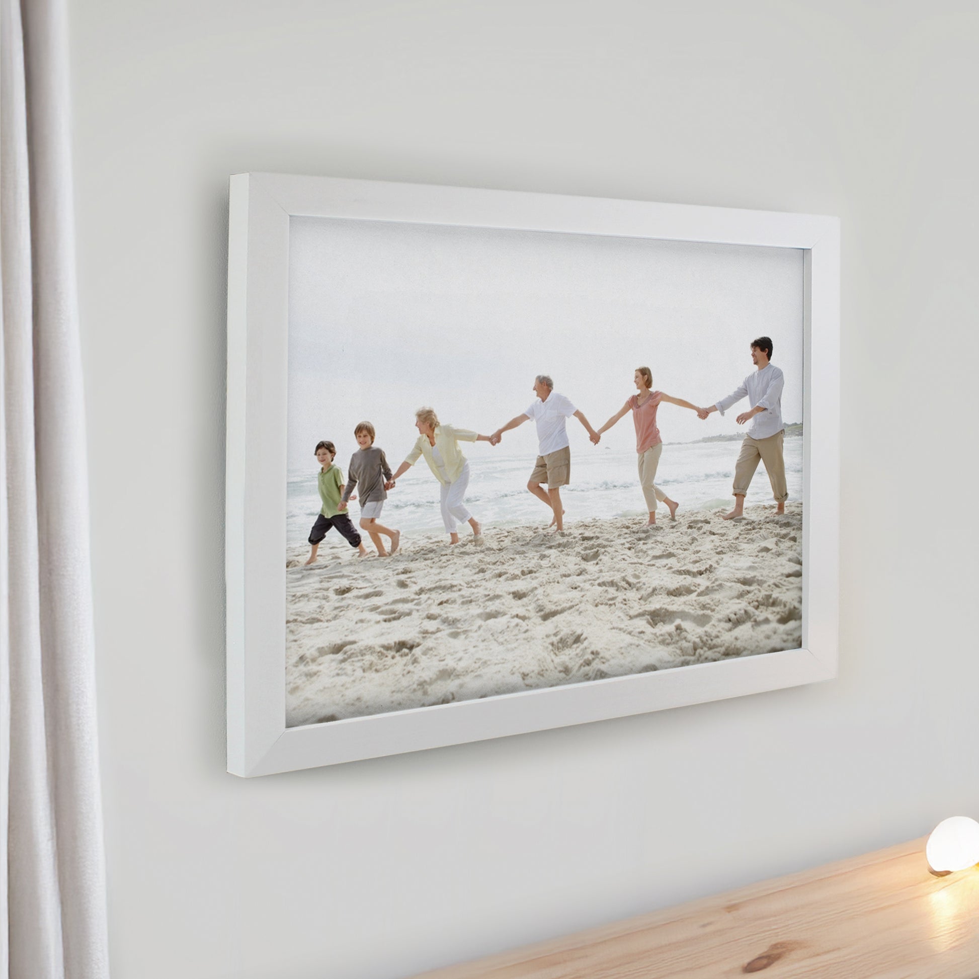 Personalised Photo Upload White Poster Frame - image 2