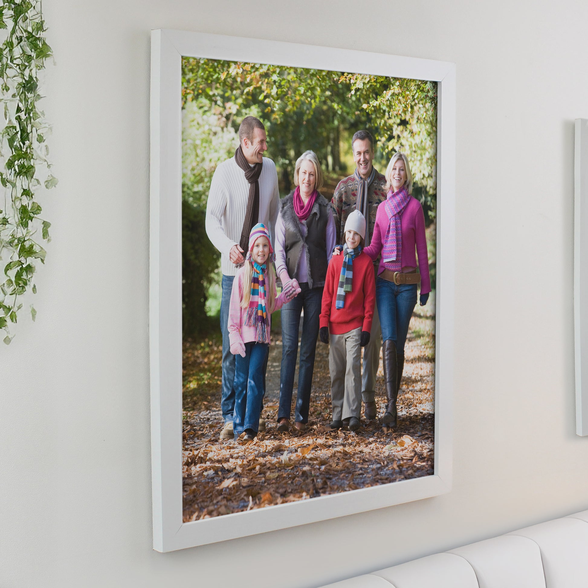 Personalised Photo Upload White Poster Frame - image 4